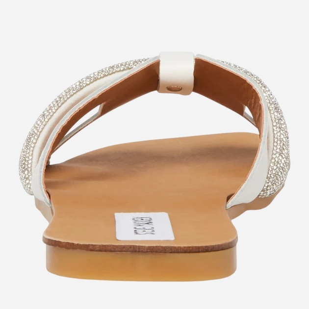 Жіночі шльопанці Steve Madden Edriah SM11002559 37 Білі (8720857179644) - зображення 4