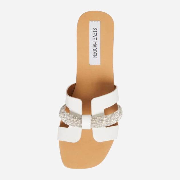 Жіночі шльопанці Steve Madden Edriah SM11002559 37 Білі (8720857179644) - зображення 6