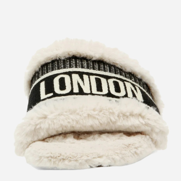 Жіночі шльопанці Steve Madden Knox-FF SM11002576 37 Чорні (8720857227109) - зображення 3