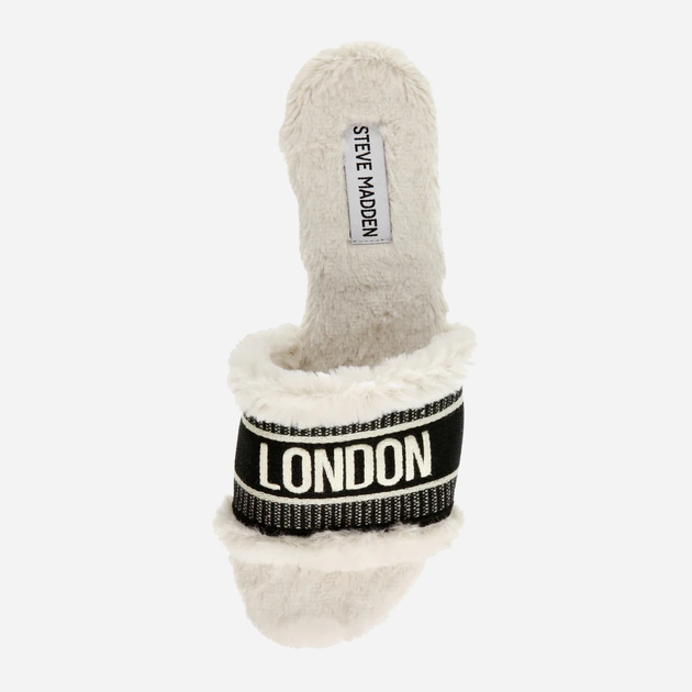 Жіночі шльопанці Steve Madden Knox-FF SM11002576 38 Чорні (8720857227116) - зображення 6