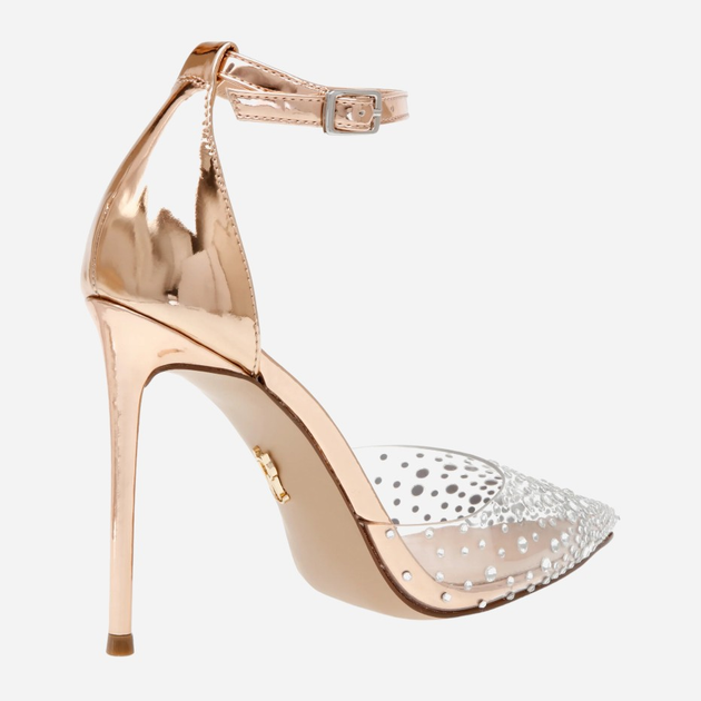 Жіночі босоніжки Steve Madden Ravaged SM11002564 38 Золотисті (8720857094237) - зображення 5