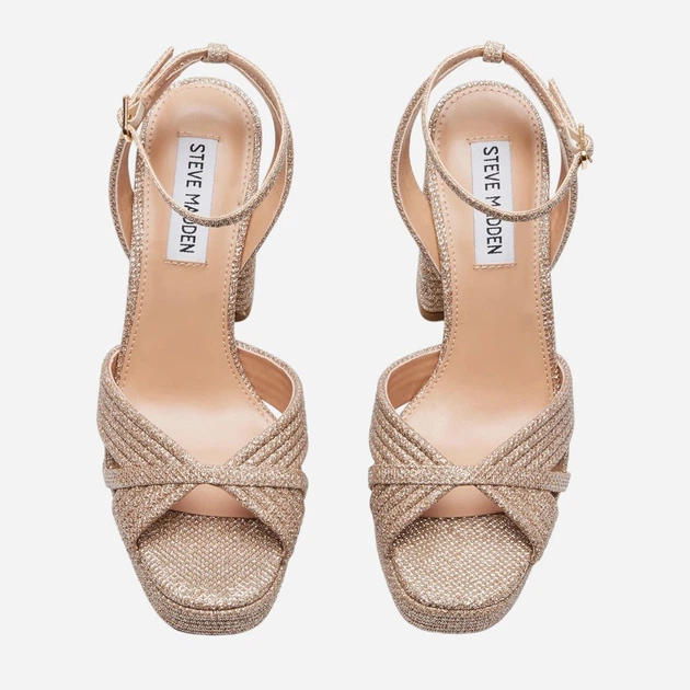 Жіночі босоніжки Steve Madden Laurel SM11002977 40 Золотисті (8720857337921) - зображення 5