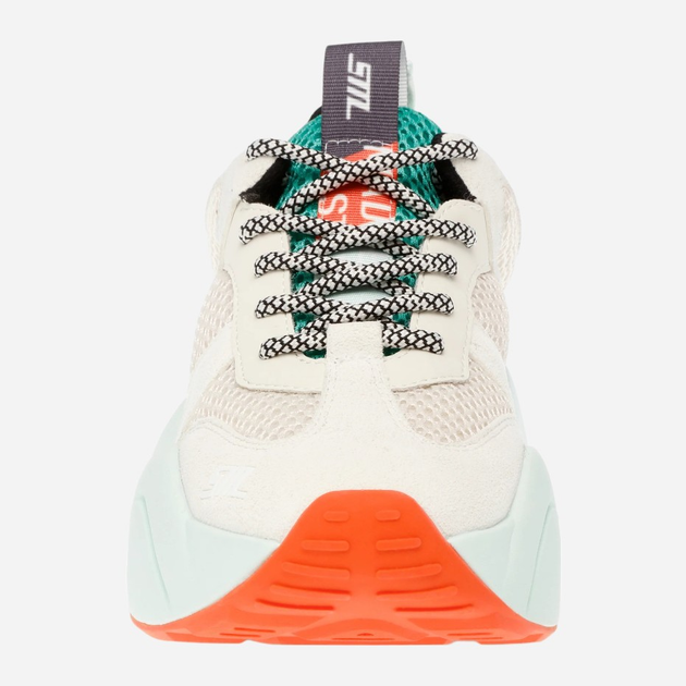 Sneakersy damskie na wysokiej platformie Steve Madden Bounce1 SM11003052 41 Beżowy/Miętowy (8720857390285) - obraz 3