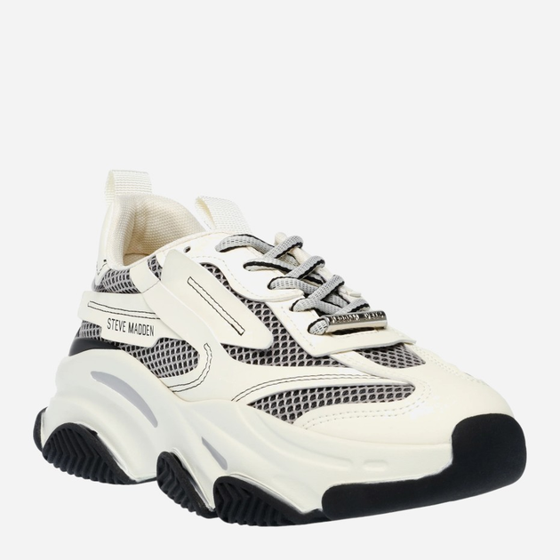 Sneakersy damskie Steve Madden Possession-E SM19000033 37 Czarny/Beżowy (8720857152975) - obraz 3