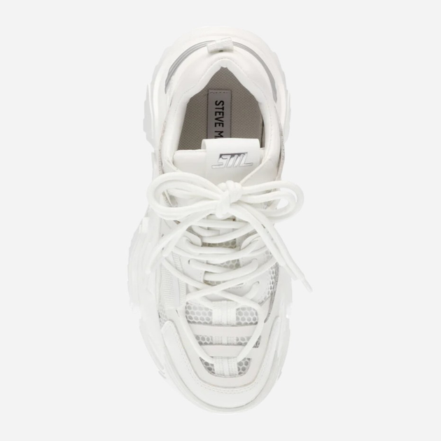 Жіночі снікери Steve Madden Kingdom-E SM19000086 39 Білі (8720857284621) - зображення 6