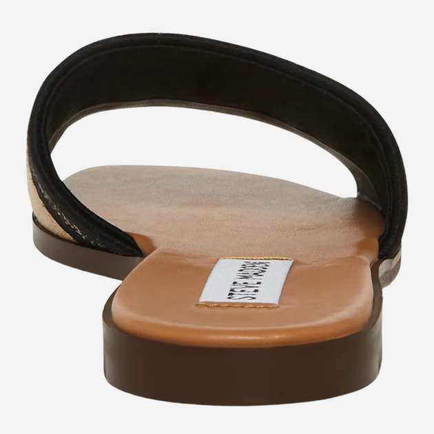 Жіночі шльопанці Steve Madden Knox SM11002574 40 Чорні (8720857108361) - зображення 3