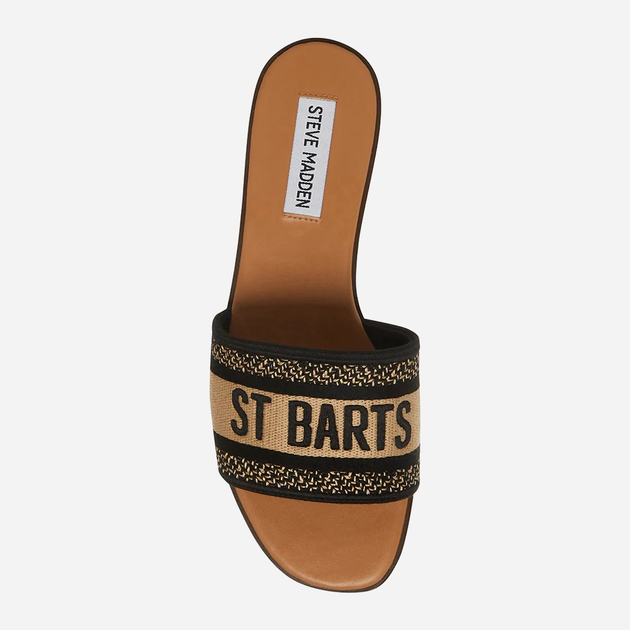 Жіночі шльопанці Steve Madden Knox SM11002574 38 Чорні (8720857108309) - зображення 4