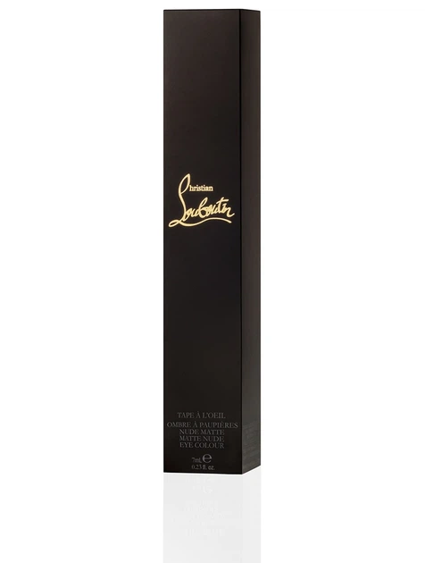 Жидкие матовые тени для век Christian Louboutin Tape à l'Oeil Matte Nude Eye Colour Mariza Plum Brown Nude - изображение 2