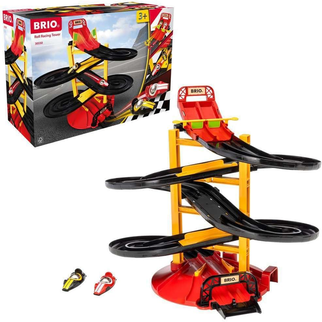 Zestaw do zabawy Brio Roll Racing Tower (7312350305500) - obraz 2