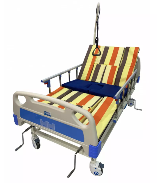 Механічне медичне функціональне ліжко з туалетом MED1-H05 (стандартне) - зображення 2