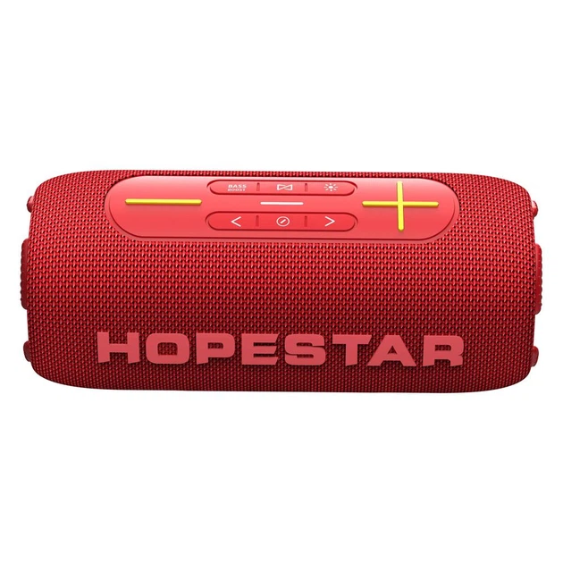 Портативна бездротова колонка Bluetooth Hopestar P32 MAX з Мікрофоном Караоке |35 Вт, Bluetooth| Червоний - зображення 4