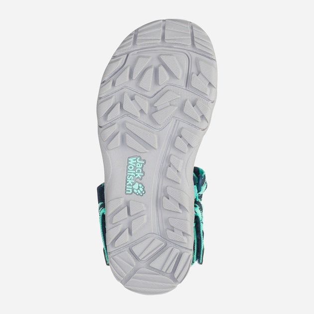 Sandały dziecięce dla dziewczynki Jack Wolfskin 2 In 1 Sandal K 4046421-1226 34 Niebieski/Zielony (4064993188028) - obraz 6
