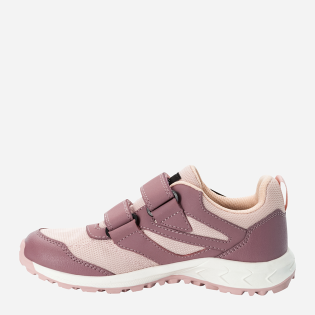 Buty sportowe dziecięce dla dziewczynki na rzepy Jack Wolfskin Woodland Texapore Low Vc K 4046351-2197 40 Różowe (4064993714272) - obraz 3