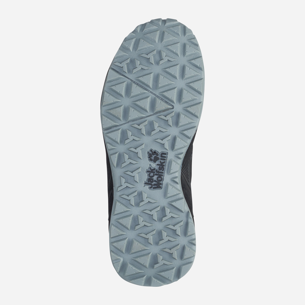 Дитячі трекінгові кросівки для хлопчика Jack Wolfskin Woodland Texapore Low K 4042162-6055 30 Чорні/Жовті (4064993186635) - зображення 6