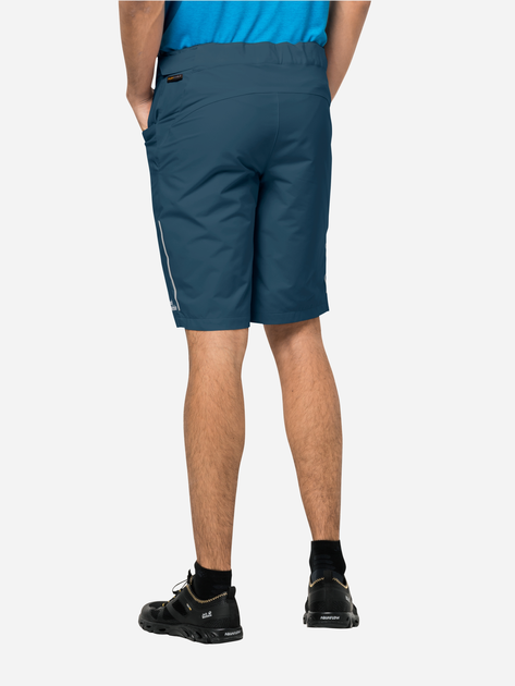 Спортивні шорти чоловічі Jack Wolfskin Tourer Shorts M 1507231-1274 50 Темно-сині (4064993663501) - зображення 2