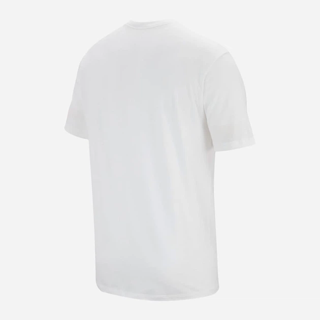 Koszulka męska bawełniana Nike M Nsw Club Tee AR4997-100 2XL Biała (191888618347) - obraz 5