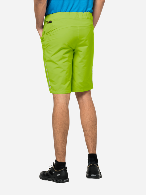 Спортивні шорти чоловічі Jack Wolfskin Tourer Shorts M 1507231-4150 56 Салатові (4064993663679) - зображення 2
