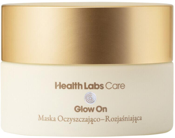 Маска для обличчя Healthlabs Glow On очищаюча та освітлююча 50 мл (5904708716926) - зображення 1