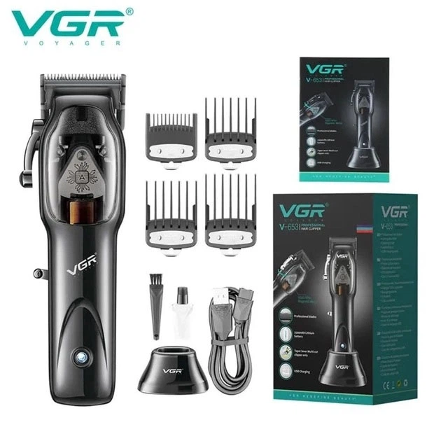 Машинка для стрижки VGR Hair Clipper V-653 Voyager беспроводная - Фото 3 Машинка для стрижки VGR Hair Clipper V-653 Voyager беспроводная - изображение 3