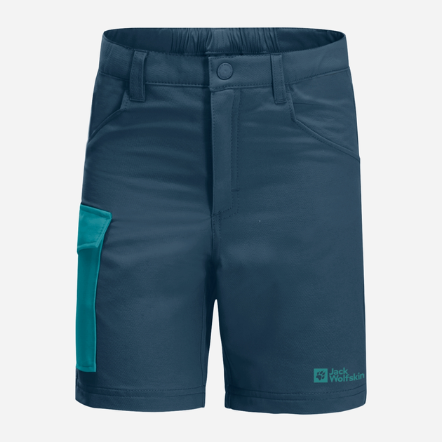 Дитячі шорти для хлопчика Jack Wolfskin Active Shorts K 1609341-1274 140 см Темно-сині (4064993682403) - зображення 1