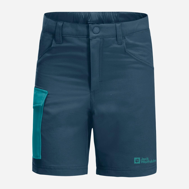 Дитячі шорти для хлопчика Jack Wolfskin Active Shorts K 1609341-1274 176 см Темно-сині (4064993682434) - зображення 1