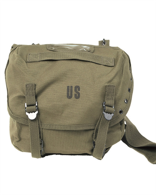 Сумка тактична Mil-Tec Польова 33х23х11см Олива US PACKTASCHE M67 M.GURT CO OLIV (13720001) - зображення 1