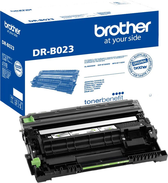 Барабан Brother DRB023 Black (4977766779647) - зображення 1