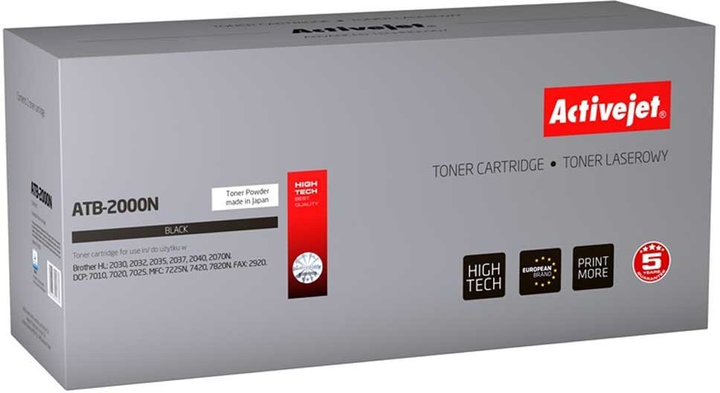 Toner Activejet do Brother TN-2000/TN-2005 Black (5904356294760) - obraz 1