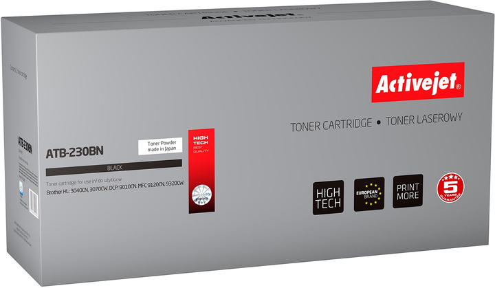 Toner Activejet do Brother TN-230BK Black (5901443049432) - obraz 1