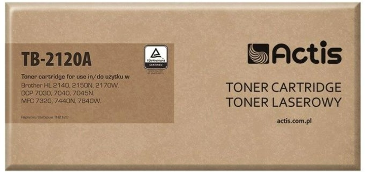 Toner Actis do Brother TN-2120 Black (5901443018445) - obraz 1