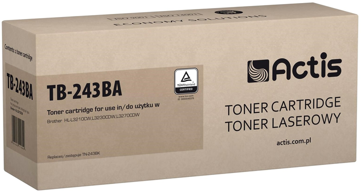 Toner Actis do Brother TN-243BK Black (5901443111184) - obraz 1