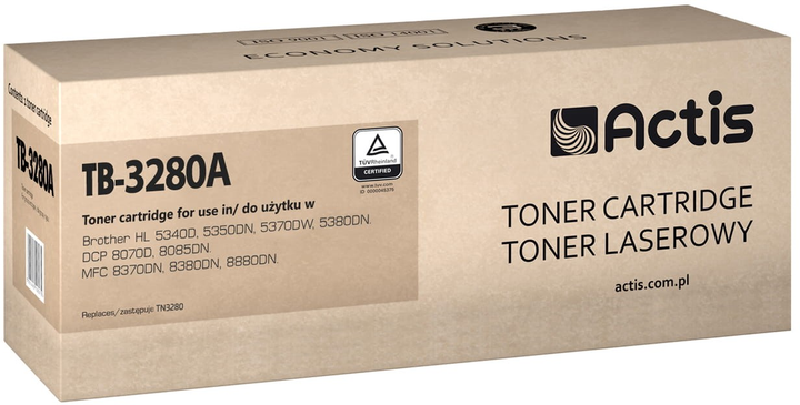 Toner Actis do Brother TN-3280 Black (5901443018438) - obraz 1