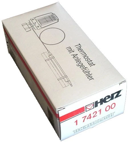 Термоголовка Herz 742100 з накладним датчиком 40-70°С - Фото 3 Термоголовка Herz 742100 з накладним датчиком 40-70°С - изображение 3