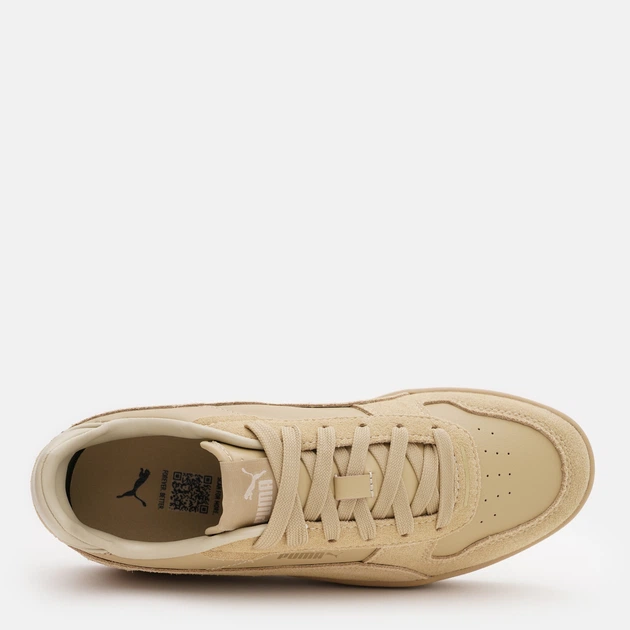 Женские кеды кожаные низкие Puma Carina Street Sd 39509301 38.5 (5.5UK) 24.5 см Prairie Tan-Prairie Tan-Puma Gold (4099686121297) - изображение 5
