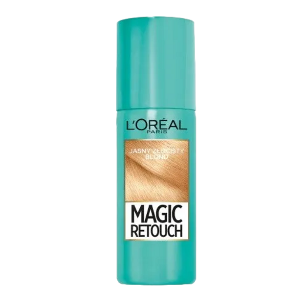 Спрей для ретушування коренів L'oreal Magic Retouch миттєвий світлий золотистий блонд 75 мл (3600523388202) - зображення 1