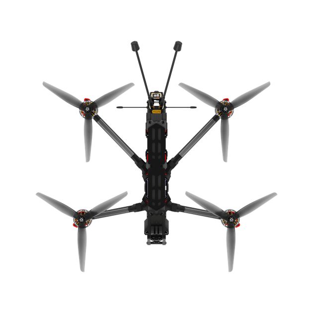 Квадрокоптер iFlight Chimera7 Pro V2 Analog (BNF) − FPV дрон дальностью до 10 км, грузоподъемность 2 кг, до 20 мин, макс скорость 140 км/ч с TBS 915 - изображение 3