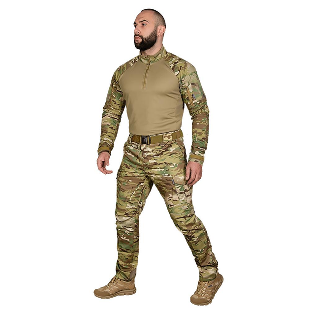 Тактична бойова сорочка Camotec Raid Multicam/Tan M - зображення 2