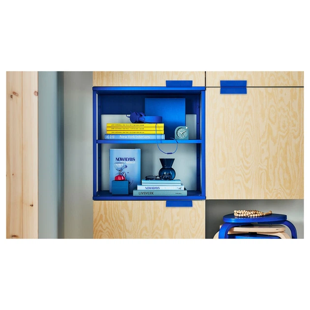 Дверь IKEA KALBÅDEN, яркий эффект сосны, 60x60 см, 005.516.62 - изображение 4