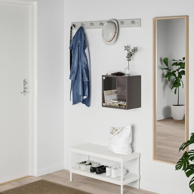 Скляні двері IKEA ЕКЕТ, прозоре скло, 31x31 см, 304.289.01 - зображення 5