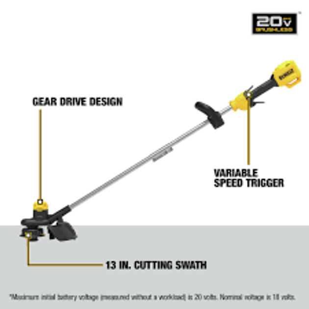 Dewalt 20v trimmer sales