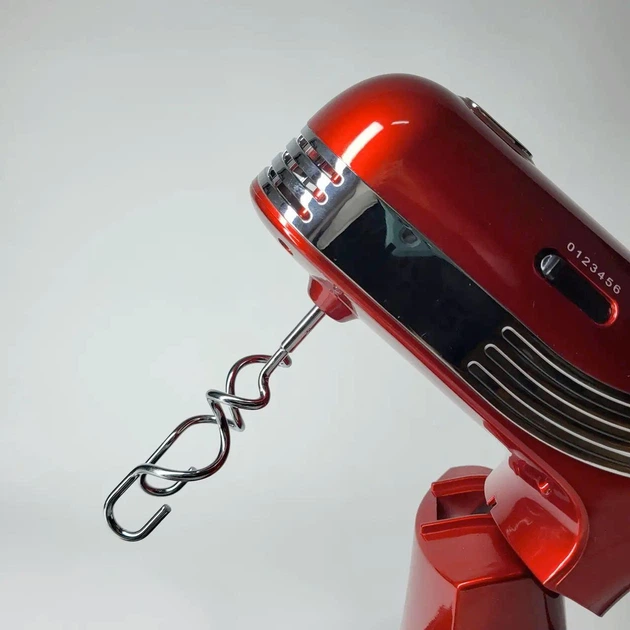 Планетарный миксер - тестомес Luxis XL-13406 PRO STEEL Red – фото