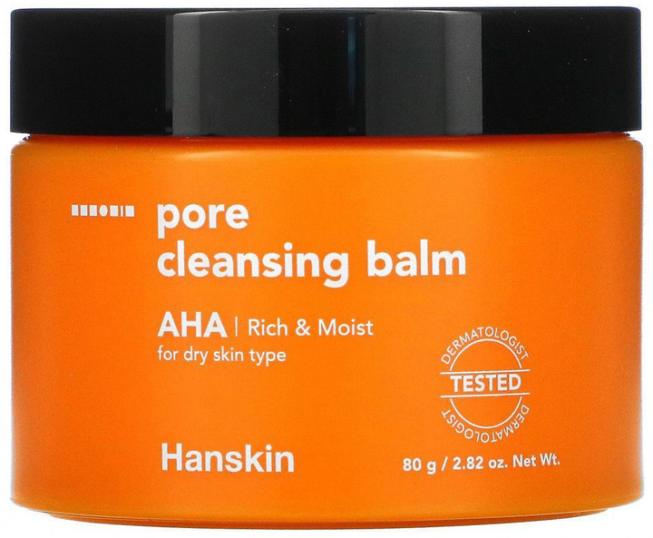 Бальзам для очищення пор Hanskin Pore Cleansing Balm AHA 80 г (8809448639924) - зображення 1