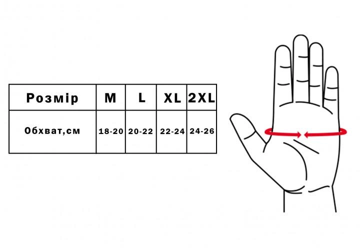 Тактические перчатки T-Gloves размер XL олива - изображение 2