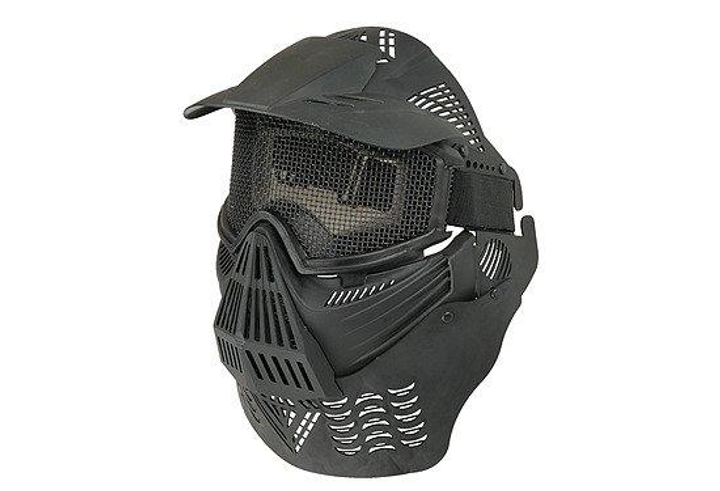 Полнолицевая маска GF Tactical Guardian V2 - Black [GFC Tactical] (для страйкбола) - изображение 1