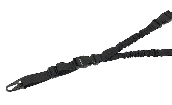 Одноточечный эластичный оружейный ремень – BLACK [8FIELDS] - изображение 2