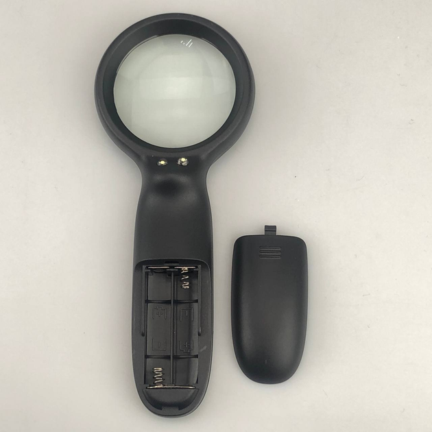 Лупа с ручкой BuroMax d 60 кратность х 3 с подсветкой - изображение 4