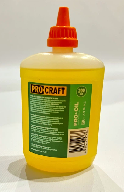 Масло для цепей и шин для мини аккумуляторной пилы Procraft PKA-18В - изображение 5