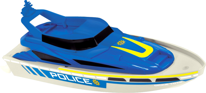 Łódź policyjna zdalnie sterowana Dickie RC Police Boat (4006333082481) - obraz 3