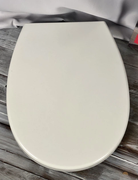 Сидіння для унітазу Genesis NKP 0401 Soft Close+Quick Release дюропласт - изображение 4