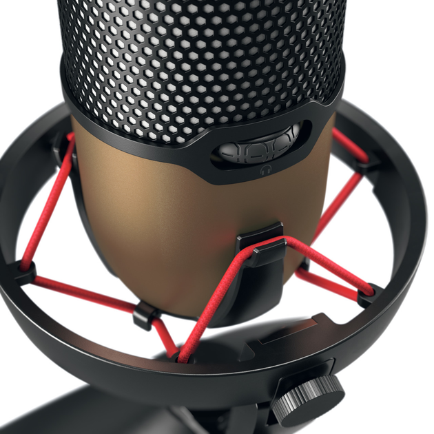 Мікрофон USB Cherry Streaming UM 9.0 PRO RGB Black/Copper (JA-0720) - зображення 4